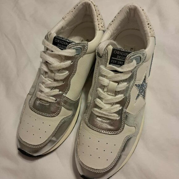 VINTAGE HAVANA ROCK 7 SNEAKERS SHOES WASHED SILVER SKY MULTI SZ 9 EXCELLENT!!! - Picture 7 of 8